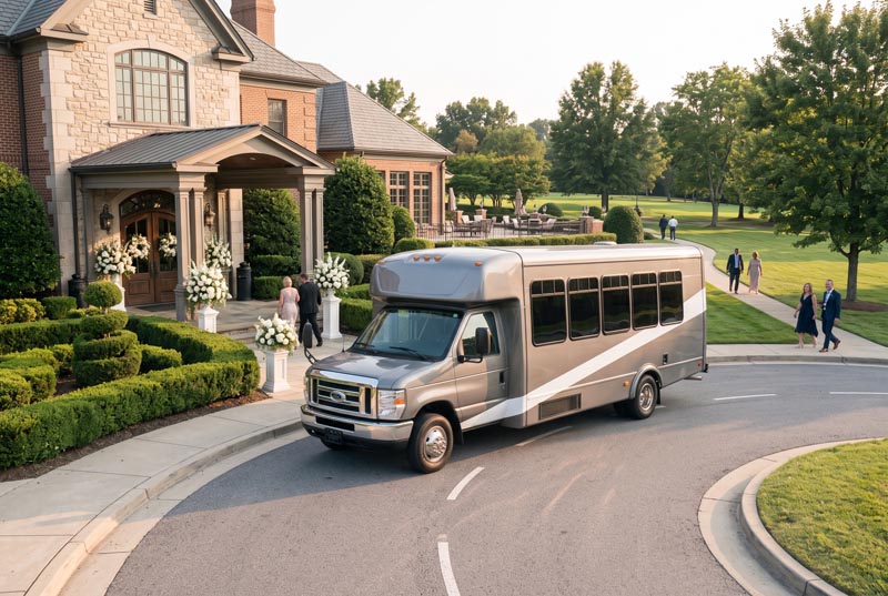 Wedding Shuttle Bus Services in Suwanee, GA